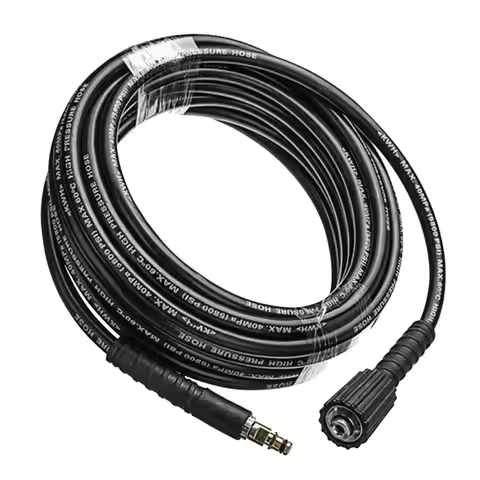 10m Car High Pressure Washer Hose Elastic Oil Resistance Washer Cleaning Pipe Mate With Karcher K2-K