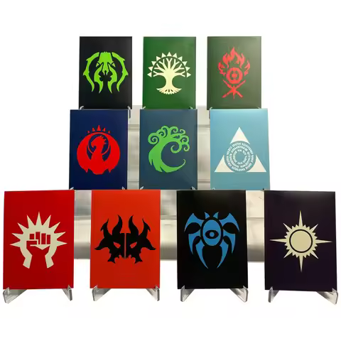 66x91mm 60pcs Guilds of Ravnica Standard Sleeves Printing Art Card Sleeves Magical Matte Cards Prote