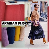 Kain Plisket Arabian Crepe / Arabian Pleated / Pleats