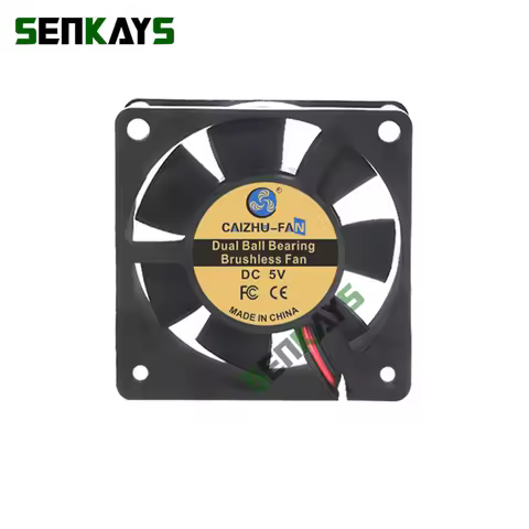 Dual Ball Bearing 60x60x20mm 6020 DC 5V 12V 24V 3D Printer Cooler Fan 60mmx20mm Brushless Machine Eq