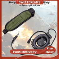 HD01 7.1mm Earpiece Microphone Wakie Talkie Headset Two Way Radio Headset Portable Radio Headset Ear