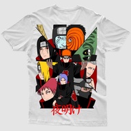 Hot Fashion Cotton Naruto Akatsuki Nexera Supply Short Sleeves T-Shirt Baju