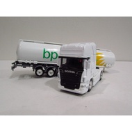 Welly 1-87  SCANIA V8 BP OIL Tanker Truck  Mercedes Container Trailer Diecast Car Model