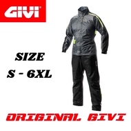 100% Original GIVI CRS01 Comfort Rain Suit Motorcycle Rider RainSuit