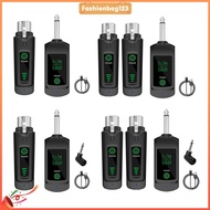 ✥FashionBag✥ Wireless Microphone Transmitter Receiver DC5V 2.4G Wireless XLR Transmitter System UHF 