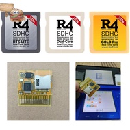 sun 2024 For NDS Game Card For R4I SDHC TF Card R4 SDHC Gold Pro Card Video Game Card Gold White Sil
