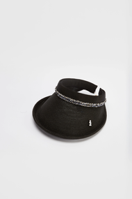 Tagi. Wheat Raffia Visor Cap
