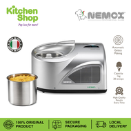 Nemox Gelato NXT1 LAUTOMATICA i-Green (Silver) - Gelato Yogurt Sorbet Slushy Maker