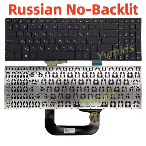 X705 Keyboard for Asus VivoBook 17 X705 X705MA X705NC X705UA A705UA N705 Russian Layout No-Backlit