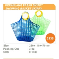 Skippy market basket tote bag/