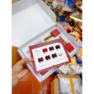 Sét 6 chai sơn ɡel mxbon tông đỏ thời thượng chính hãng chất siêu đặc đẹp chuẩn màu siêu HOT TU NAIL
