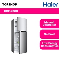 Haier 240L HRF-238H 2 Door Refrigerator Twin Door Fridge with NO FROST (10 YEARS COMPRESSOR WARRANTY)