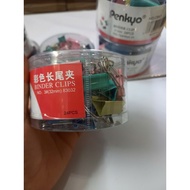 Colored butterfly clip 41mm HC6582, box of 24 - Butterfly clip - KEPMAU41