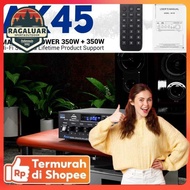 ZUIDIDID Audio Amplifier Bluetooth Stereo USB 2.0 Channel with Remote - AK45