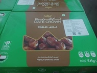 KURMA KHALAS DATE CROWN PREMIUM 5 KG / KHALAS DATE CROWN 1 KG / KHALAS DATE CROWN 500 GR