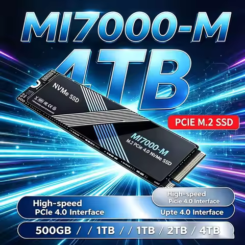MI7000-M M.2 SSD 1TB 2TB SSD 4TB Hard Drive M2 SSD M.2 NVMe PCIe4.0X4 SSD Internal Hard Disk For PS5
