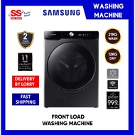 【 DELIVERY BY SELLER 】Samsung 21KG Wash 12KG Dryer WD21T6500GV/SP Front Load Washing Machine MESIN BASUH PENGERING | 洗衣机