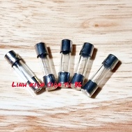 Glass fuse 6,3A 250V 5×20mm F6,3AL250V (combo of 5)