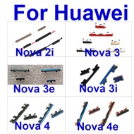Side Power on Off Volume Buttons for Huawei Nova 2i 3 3i 3e 4 4e Volume Up Down for Nova 3 4 Power S