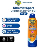 Terlaris!!! Banana Boat Ultramist Sport Coolzone Sunscreen Spray Spf