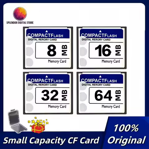 Small Capacity CF Card 8MB 16MB 32MB 64MB 128MB 256MB 512MB 1GB 2GB 4GB 8GB 16GB 32GB Industrial Com