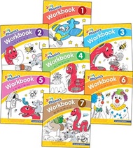Jolly Phonics Workbooks 1-7：In Print Letters (American English edition)