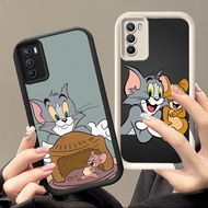 HK-45 Tom and Jerry Luxury shockproof Casing for OPPO A5 A5X Reno 13F Realme 14 14T 14X C71 C73