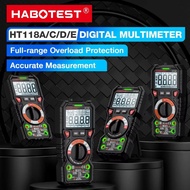 HABOTEST HT118 Digital Multimeter Ture RMS 1000V Auto Range NCV Hz Diode ohm Test Multimetro
