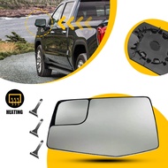 Left Mirror Glass Fits 2019-2023 Chevrolet Silverado 1500 GMC Sierra 1500 2500 P