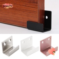 BEAUTY 2Pcs Wall Fixing Clip Hook accessories Stainless Steel U shape Display Buckle Corner