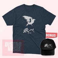 Haikyuu hinata fly high Fierce karasuno T-shirt with bonus haikyuu Flying Hat