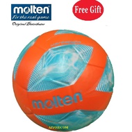 [Free Nylon Bag] Futsal Size 4 - Molten F9A1510 (Orange)