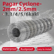2.0mm/2.5mm Pagar Cyclone 4 Kaki Pagar Lembu Jaring Pagar Griplock Farm Fence Pagar Kambing Cyclone 