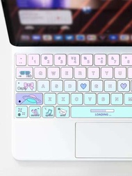 飛機圖案鍵盤貼紙適用於iPad Pro12英寸魔術鍵盤