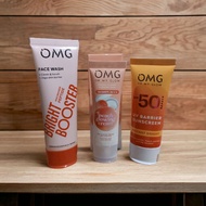 OMG PACKAGE (FACE WASH+CREAM+SUNSCREEN)