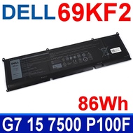 DELL Precision 5550 5560 5570 69KF2 P100F 070N2F P45E P45E001 70N2F P91F 86Wh LAPTOP BATTERY