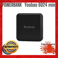 [READYSTOCK] Authentic YOOBAO YB-6024 MINI 10000MAH POWERBANK WITH TORCH LIGHT DUAL INPUT DUAL OUTPU