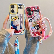Casing VIVO Y18/Y18S/Y03/Y03T/Y28S Swimming Circle Dingdang/KT Label/Nikalufei/Graffiti Bicachu/Stam