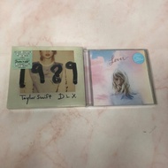 Taylor Swift 1989 + new album Lover dual CD European Edition