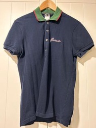 GUCCI 古馳 logo polo 衫 XL日本購入正品