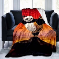 Kung Fu Panda Children's Blanket Bed Sofa Sofa Cover Animation Movie Women's Men's Blanket Portable 