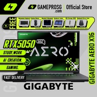 Gigabyte AERO X16 Laptop — AI Creator Hub — RTX 5050 - 16" FHD+ 165Hz - Ryzen AI 7 - 16GB - 1TB SSD