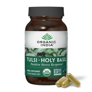 ORGANIC INDIA Tulsi Herbal Supplement - Holy Basil, Immune Support, Adaptogen, Supports Healthy Stre