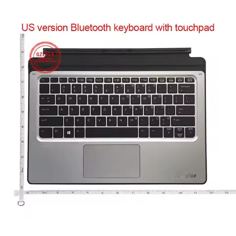 US/RU New For HP Elite x2 1012 G1 Palmrest Cover keyboard With Touchpad HSTNN-D72K 845651-B31 846748