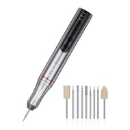 Kaigexin KGX-666F Polishing & Engraving Pen Rechargeable 3 Speed 10k/15k/20k RPM, 8 Heads (Mini Grin