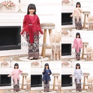 BAJU BROKAT ANAK UMUR 6-10TH KEBAYA ANAK PEREMPUAN PAKAIAN PESTA ANAK