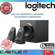 Logitech Z625 THX Certified 2.1 Speaker System with Subwoofer Optical Input 200W Power 980-001297