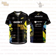 NAVI Team Jersey 2026 CS2 Esports Club Uniform Men's V-neck T-shirt