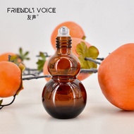 Roll-on Bottle Double Gourd Storage Bottle Portable Light-Proof Fire Extinguisher Bottles Perfume Ma