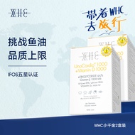 Belgian WHC Small Gold Deep Sea Fish Oil 95% Purity rTG Structure Omega3 with VD3-Adult Belgian WHC 